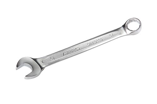 Ключ ріжково-накидний CrV 17мм (холодний штамп DIN3113) APRO