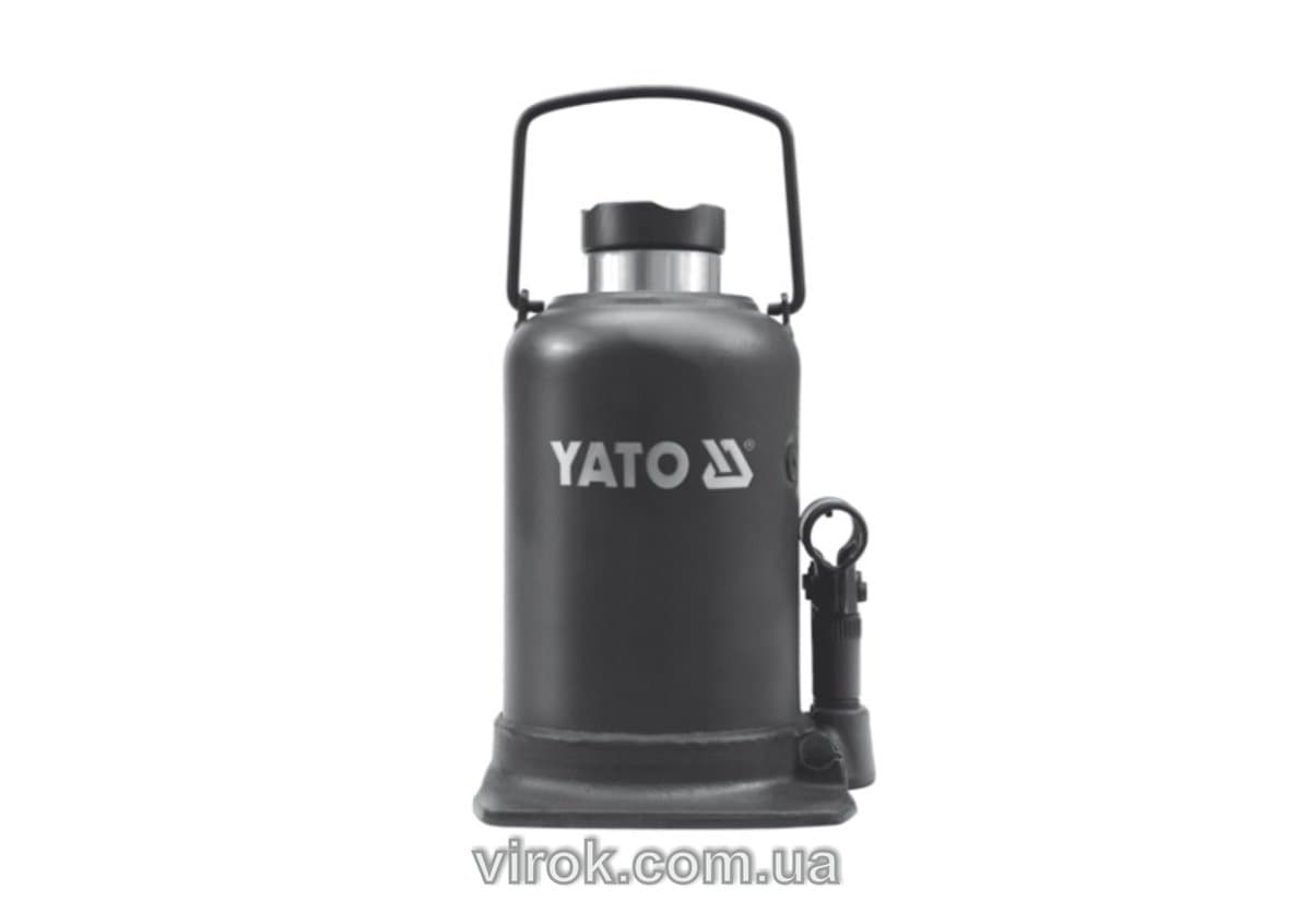 Домкрат гідравлічний стовбцевий YATO : 30 т, H= 244 - 492 мм [1]