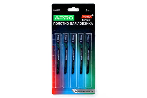 Полотно для лобзика (дерево) 76/50мм 2 мм 12TPI швидкий фігурний T119BO APRO