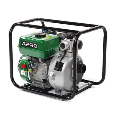 APRO Мотопомпа бензинова 4-х тактн. WPH-30 6.5 л.с. 30 м3/год 65 м (високий тиск)