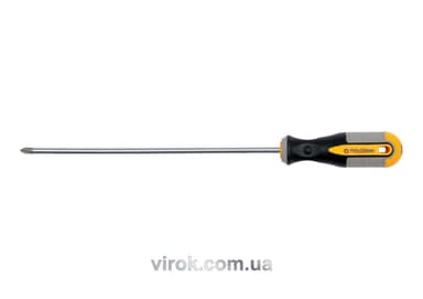 Викрутка хрестова VOREL : "Philips" PH1 х 250 мм. Cr-V [12/36/144]