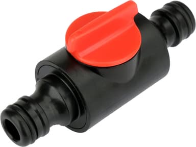 Клапан сполучний з 2 швидкороз'ємами YATO для водяних шлангів Ø= 1/2" з ABS, ASA матеріалів [12/120]