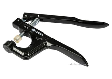 Кліщі для монтажу пластикових кнопок Ø= 10, 12, 14 мм VOREL; l= 150 мм(DW)