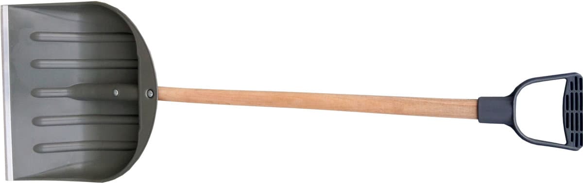 Лопата для прибирання снігу та сипучих VIROK з держаком