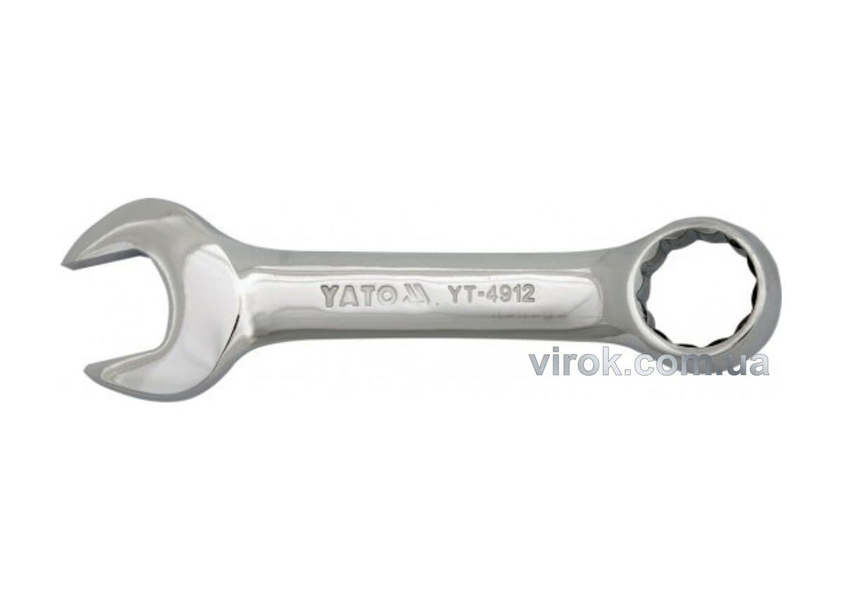 Ключ ріжково накидний YATO : CrV, М= 9 мм, L= 97 мм [10/120/240]