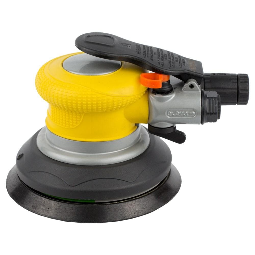 SIGMA Шліфмашинка орбітальна алюм пневматична корпус 125 мм