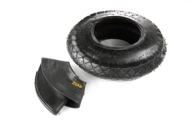 Камера + покришка 4PR для колеса 4х8'' тачки садово- будівельної СИЛА