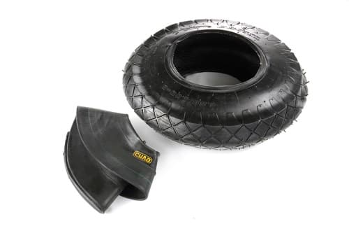 Камера + покришка 4PR для колеса 4х8'' тачки садово- будівельної СИЛА