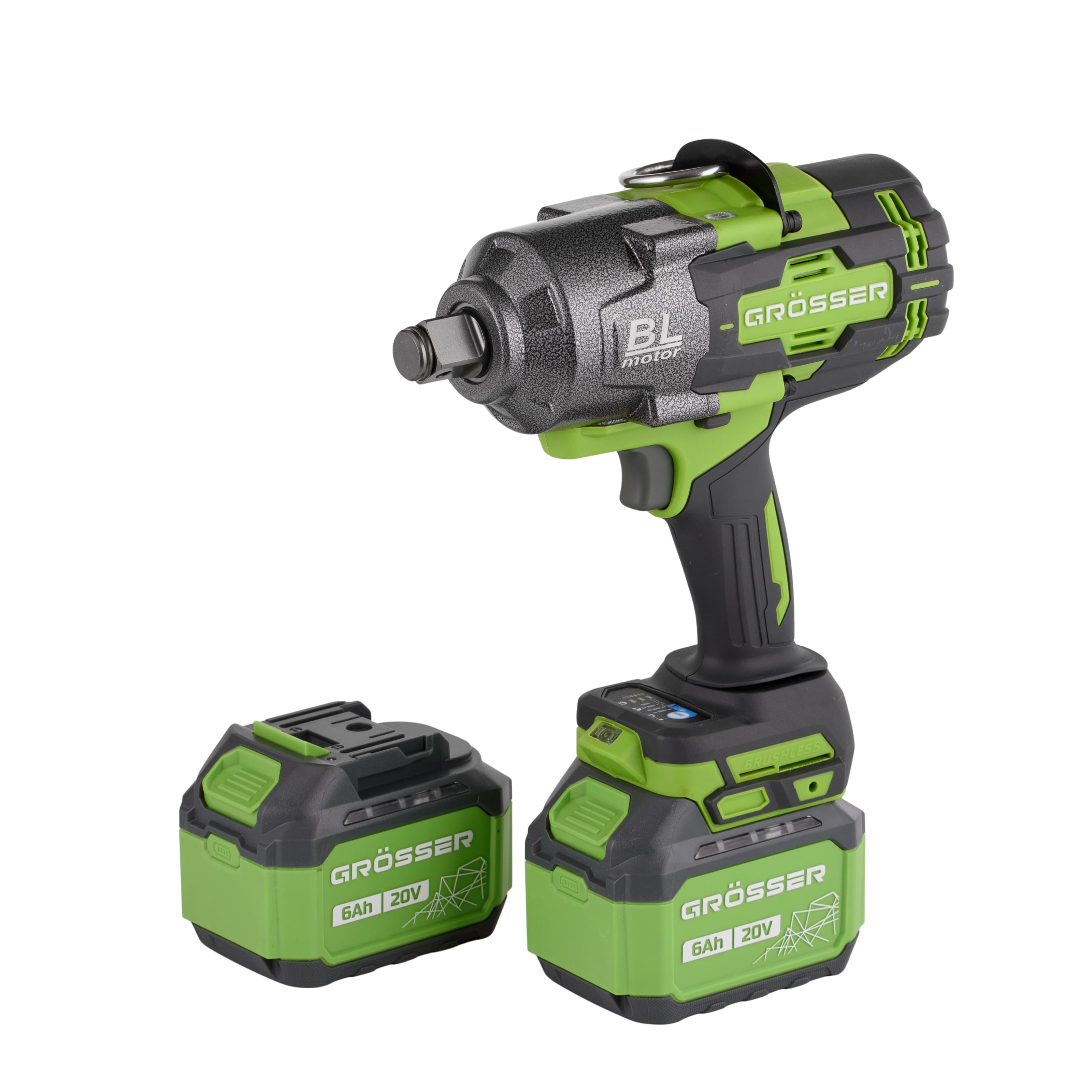 Акумуляторний гайковерт Grosser GTW 2102