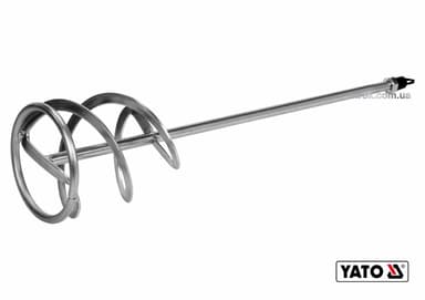 Міксер для буд. сумішей оцинкований YATO: Ø135 x 600 мм, M14, max 20-30 кг [10]