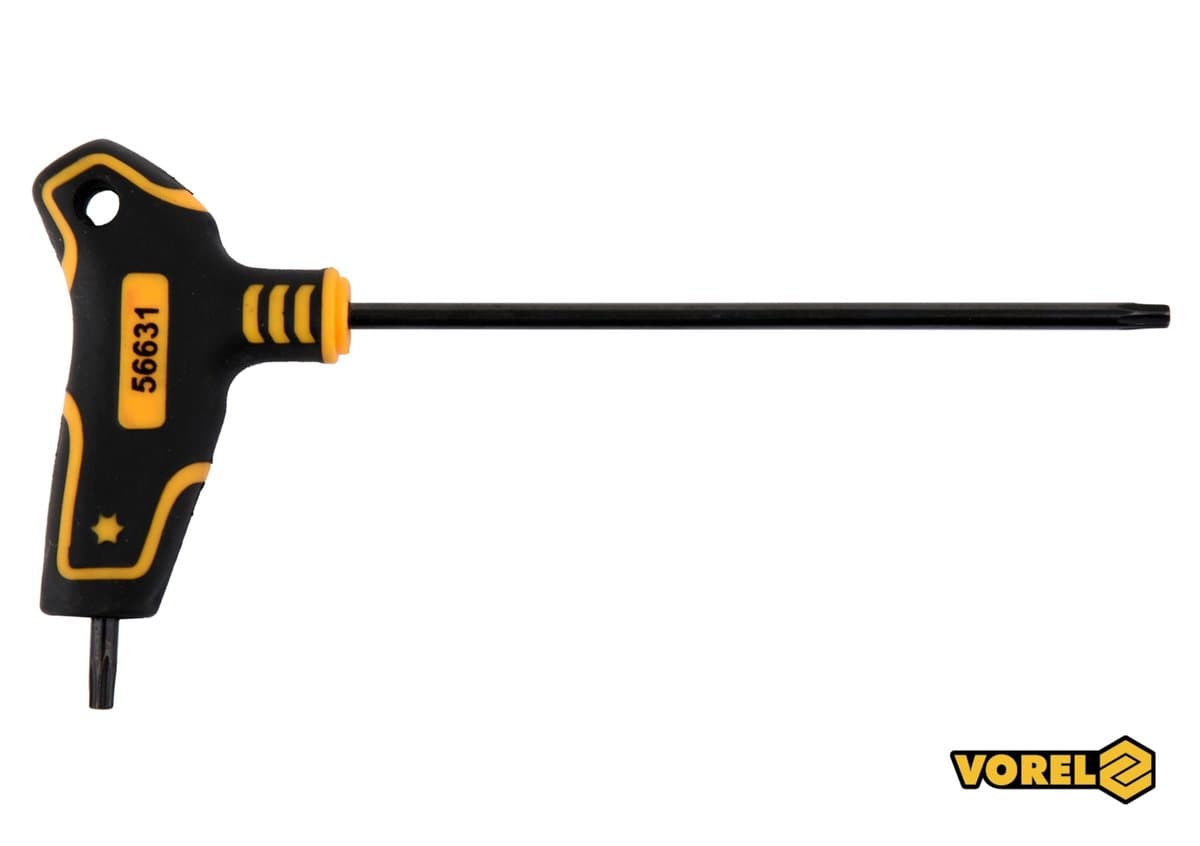 Ключ TORX VOREL : тип "Т", Т15 x 100 x 71 мм, Cr-V 6150 [24/240]