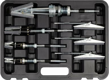 Засоби для розточення циліндрів Ø= 20-177 мм YATO, камені:28х5, 50х7 ,76х10, 100х11 мм, 7 елем [10]