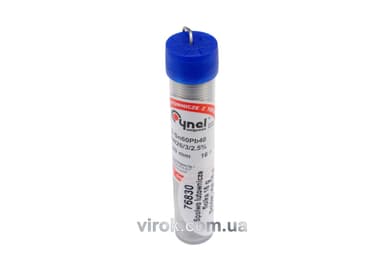 Припій Sn60-Pb40 дротяний в капсулі VOREL : Ø=1мм, m=16 г [25/250]