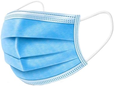 Маски захисні медичні (хірургічні) одноразові, упаковка 50 шт