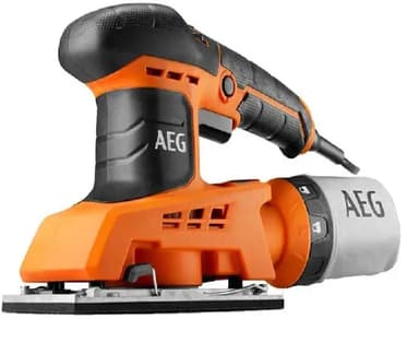 Шліфмашина вібраційна мережева AEG: 250 Вт, платформа- 90 x 187 мм, 6000- 12000 колив/хв DW