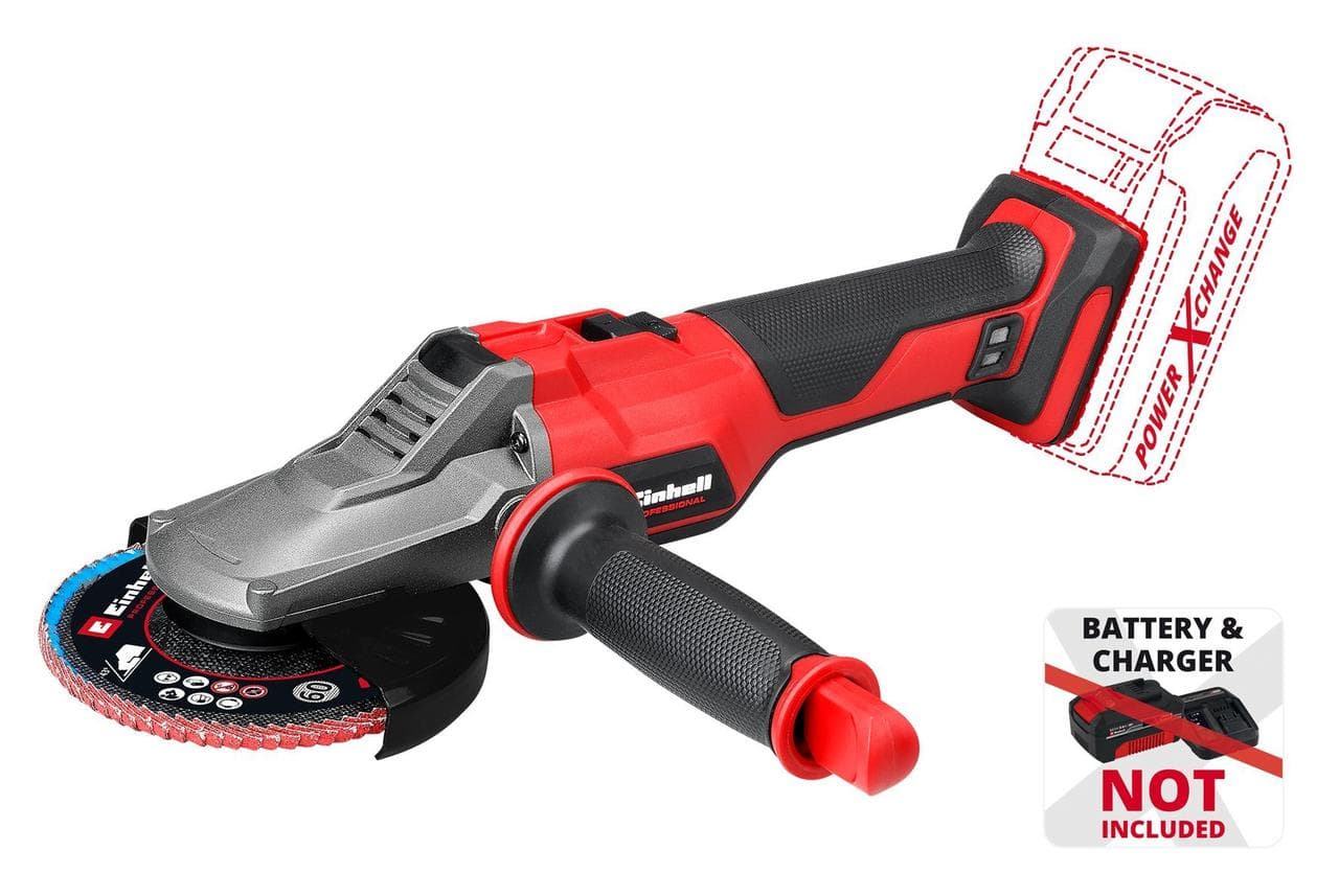 Шліфмашина кутова акумуляторна Einhell TP-AG 18/125 F Li BL - Solo (4431175)