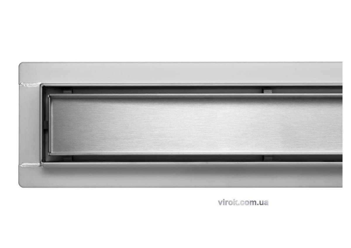 Трап підлоговий для душу з нержавіючої сталі "MADEIRA" FALA; 70х 7х 5,2 см [6/54]