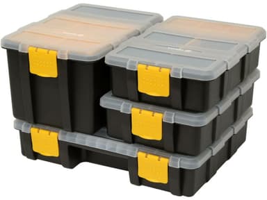 Органайзери в наборі 4 од. VOREL: 2- 22x 15.5x 6 см, 1- 22x 15.5x 12 см, 1- 22x 29x 6 см [8]