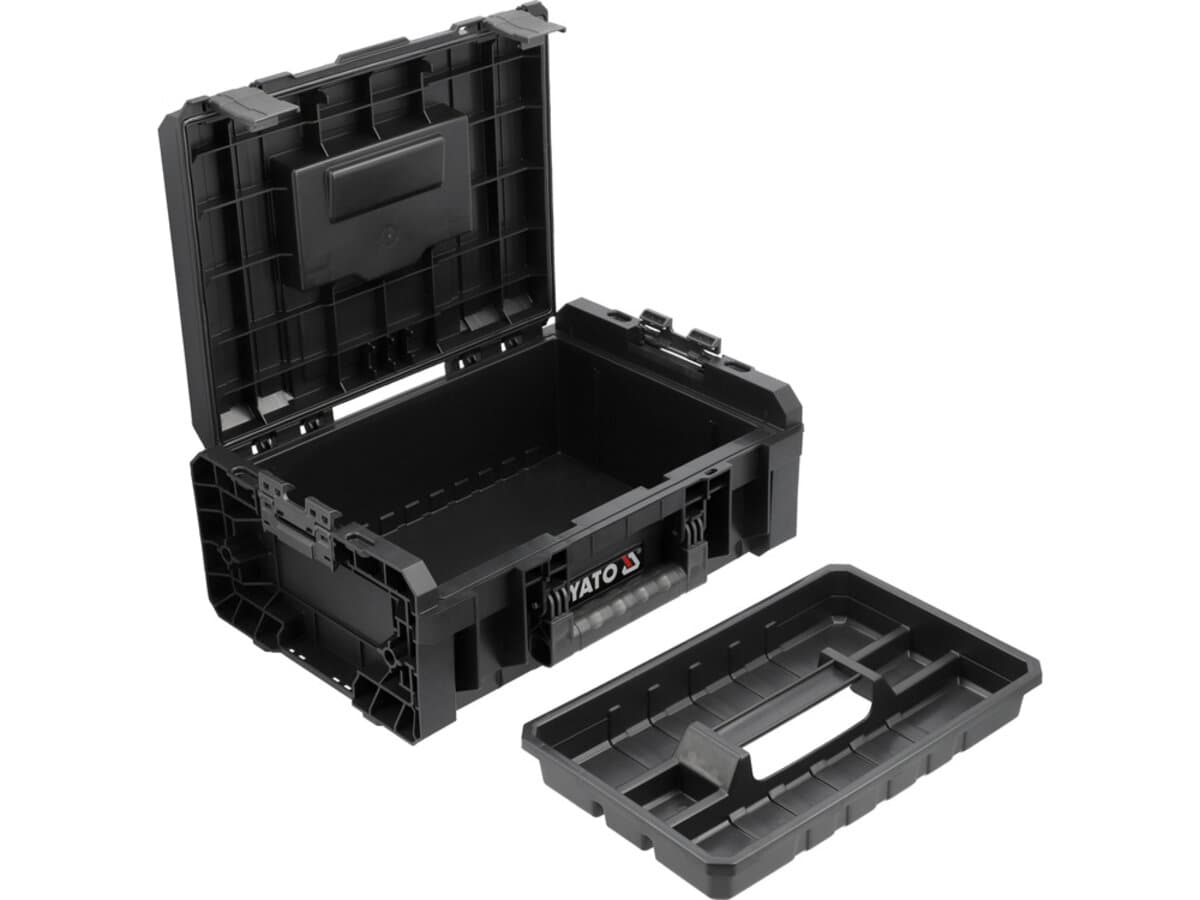 Ящик для інструментів модульний TC12 S12 YATO 450x332x170 мм, пластиковий корпус [1]
