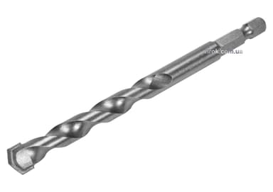 Свердло універсальне STHOR : YG6X, з 6-гран. хвостовиком-1/4", Ø= 10 мм, l= 120/70 мм(DW)