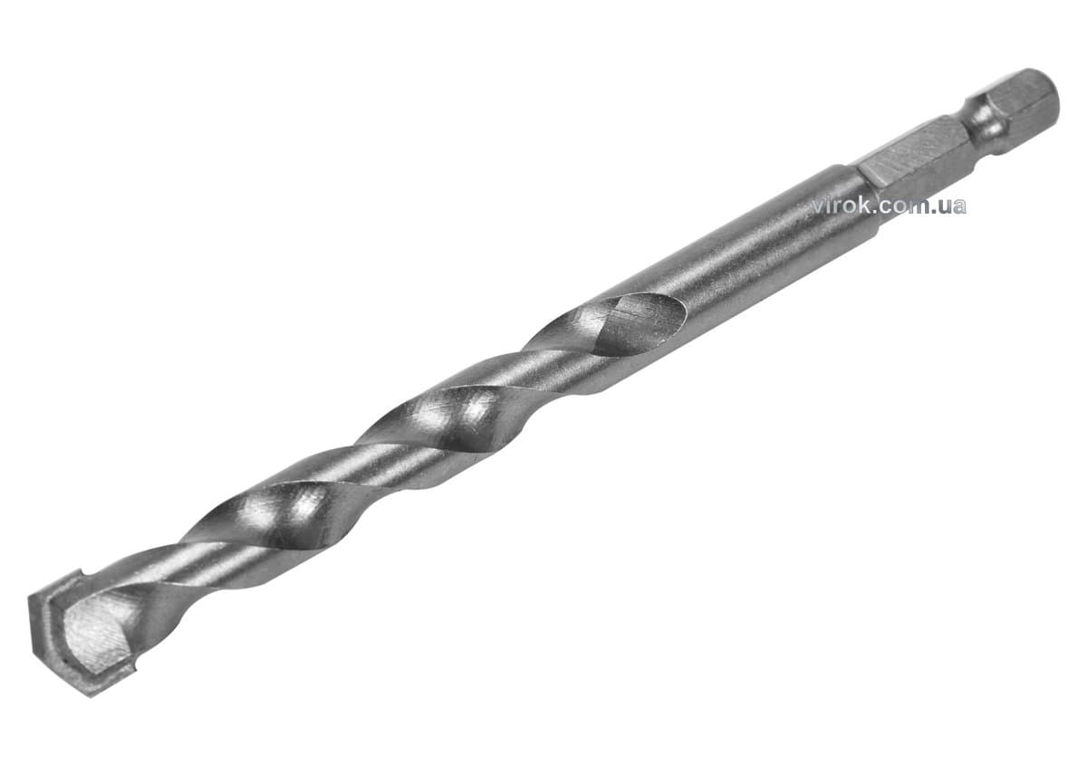 Свердло універсальне STHOR : YG6X, з 6-гран. хвостовиком-1/4", Ø= 10 мм, l= 120/70 мм(DW)