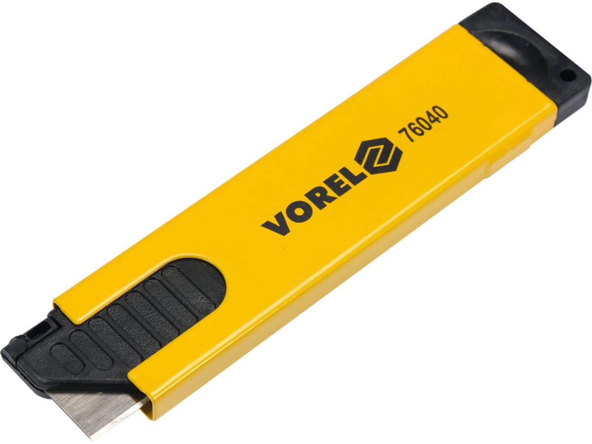 Ніж безпечний VOREL: 104x25x7 мм, лезо 40x20 мм [36/288]