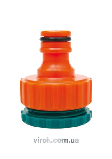 Адаптер зовнішній FLO для крана 3/4"-1" /ABS/ (БЛІСТЕР) [24/288]