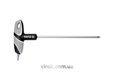 Ключ "TORX" YATO : "T"- образний, Т30, двосторонній, L= 170 мм [12/144]
