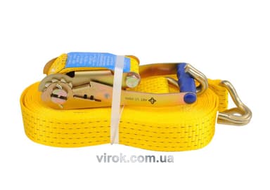 Пас для кріплення багажу з тріщаткою VOREL : 2500 daN, 50мм х 12м [5]