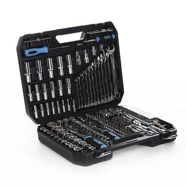 Набір насадок (інструментів) CrV 1⁄4, 3⁄8, 1⁄2 (90Т) (219 шт) APRO