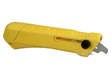 Ніж STANLEY по пластику і ламінату : висувне лезо, L=145 мм