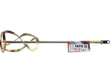Міксер для буд.сумішей оцинкований YATO: Ø=120 x 600мм, М14, 15-25 кг [12]