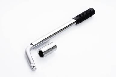 Ключ колісний Г-подібний телескопічний 17x19, 340x500мм СИЛА