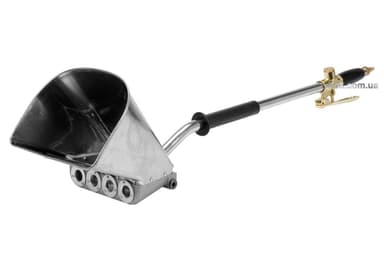 Ковш пневматичний для штукатурки стель VOREL: ємність- 4 л, 6 бар, 400 л/хв, продукт.- 50 м²/год(DW)