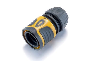 Конектор швидкознімний гумовий з аквастопом 1/2 для шлангу 1/2 СИЛА