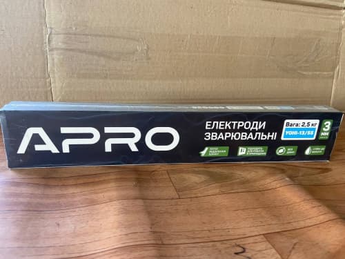 Електроди зварювальні УОНІ-13/55 2,5кг 3мм APRO