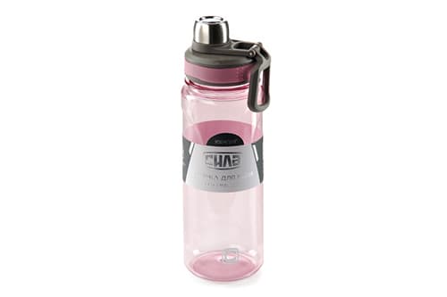 Пляшка для води Sport Pink 0,85л СИЛА