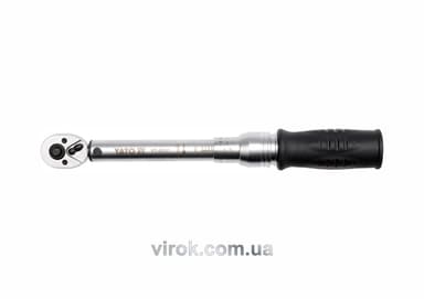 Ключ динамометричний YATO : квадрат 1/4", F= 2- 10 Нм, L= 281 мм [24]