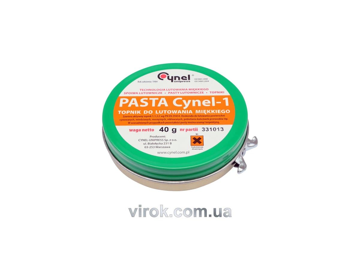 Паста для паяння VOREL "Cynel", 40 гр. [50]