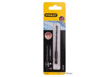 Свердло по металу STANLEY "Super-Lock : HSS, Ø= 4 x 88/54 мм. хвостик HEX 1/4"