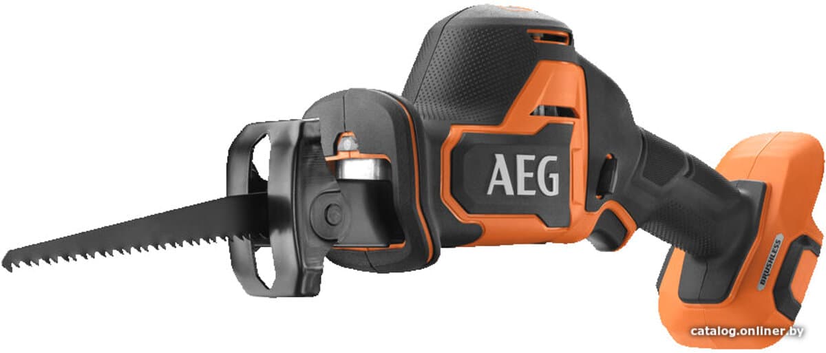 Пила шаблева акумуляторна AEG: Li-Ion 18 В, 3200 об/хв, хід полотна- 22 мм(БЕЗ АКУМУЛЯТОРА)