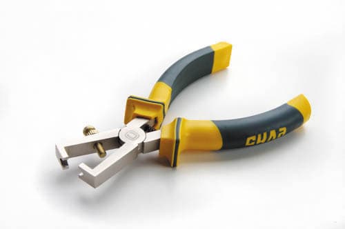 Щипці для знімання ізоляції обгумовані 160мм СИЛА