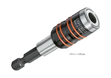Тримач магнітний насадок викруткових USH BIGII : 1/4", L=68 мм, швидковстановлюючий (DW)