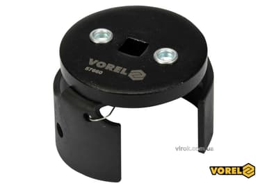 Ключ до оливного фільтру універсальний VOREL : 3/8", Ø64-80 мм [6/36]