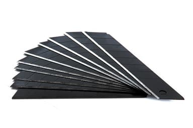 Лезо сегментоване 18мм 0.5мм сталь SK2 (чорне) APRO