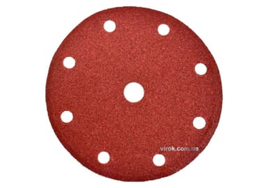 Круг шліфувальний cамозачепний STANLEY з отворами : Ø=125мм, P80 гр/мм2. універсальний - 5 шт. DW