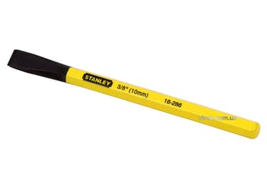 Зубило по металу STANLEY, l= 141 мм, жало w= 10 мм