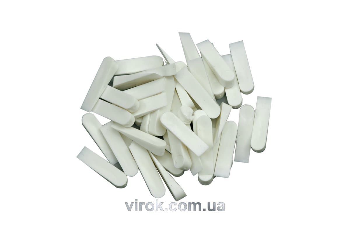 Клини для плитки VOREL : 37х7 мм, уп. 50 шт. [100]