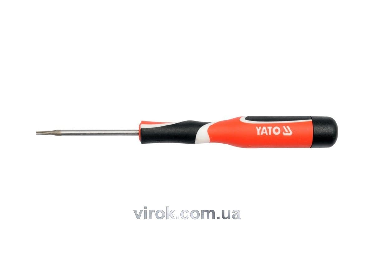 Викрутка зіркова прецизійна YATO : "TORX" T5 x 50 мм [50/400]