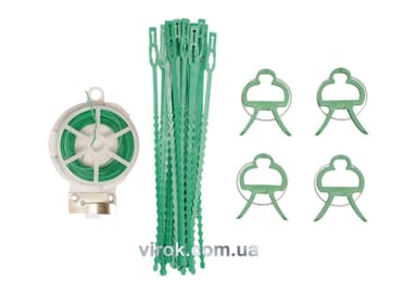 Засоби для підвязки рослин, наб. 71 елем. [24]